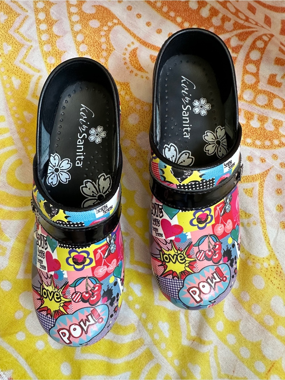Sanita- Clogs - Pop Art 🎨💥Like New - Picture 10 of 14